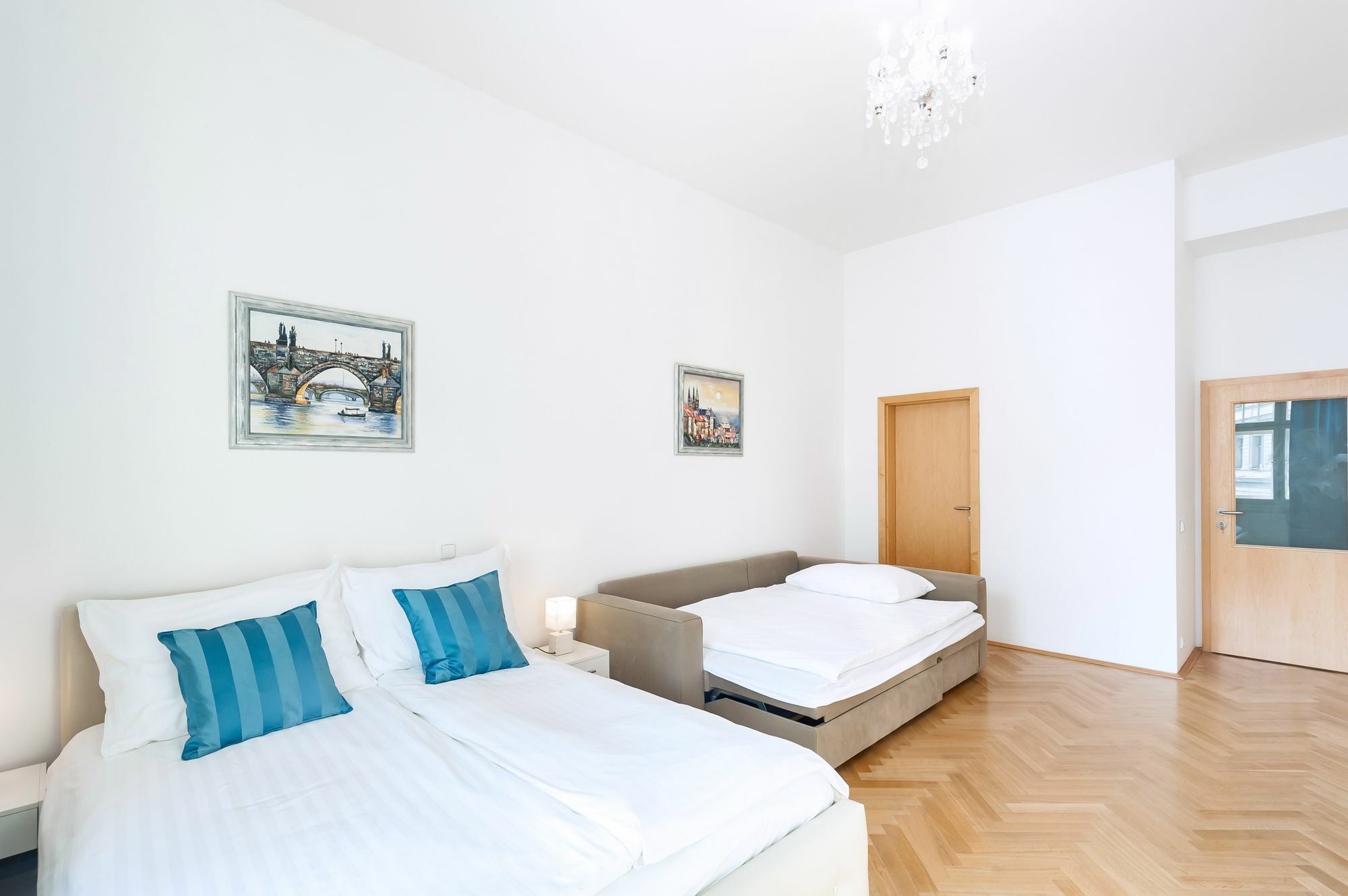 Slovansky Dum Boutique Apartments Prag Dış mekan fotoğraf
