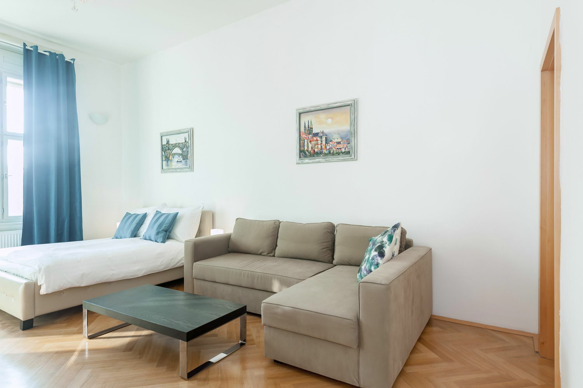 Slovansky Dum Boutique Apartments Prag Dış mekan fotoğraf