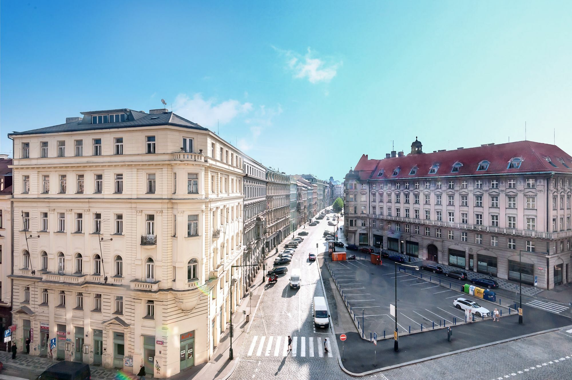 Slovansky Dum Boutique Apartments Prag Dış mekan fotoğraf